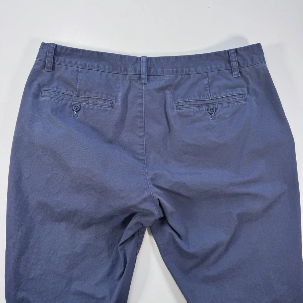 BONOBOS Tailored Chino Pant Mens 36x28 (actual 35x26) Blue